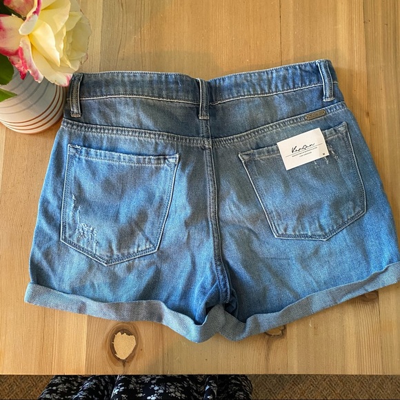 NWT✨ Kancan• Distressed Boyfriend Shorts - Picture 3 of 4
